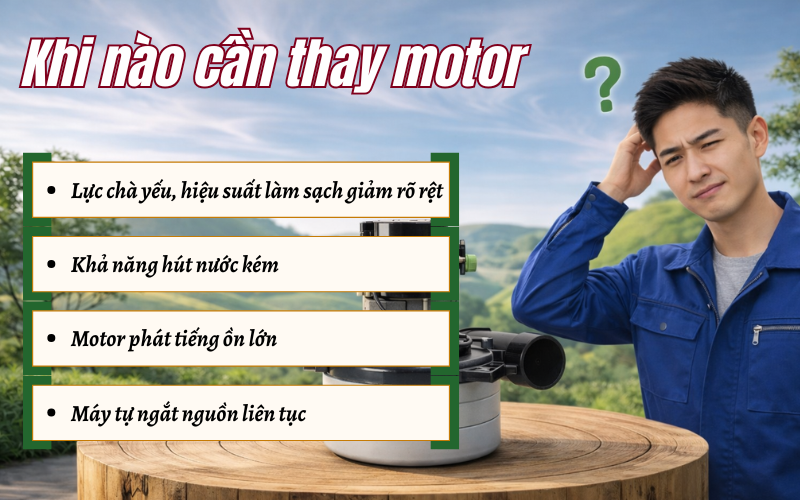 Chức năng và nơi bán motor của máy chà sàn liên hợp