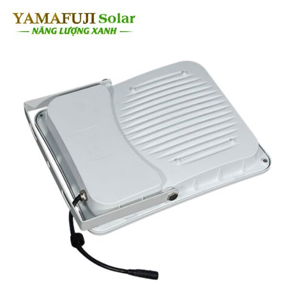 Photo - Đèn pha led năng lượng mặt trời Yamafuji Solar SFL02-400W (Nhôm đúc)