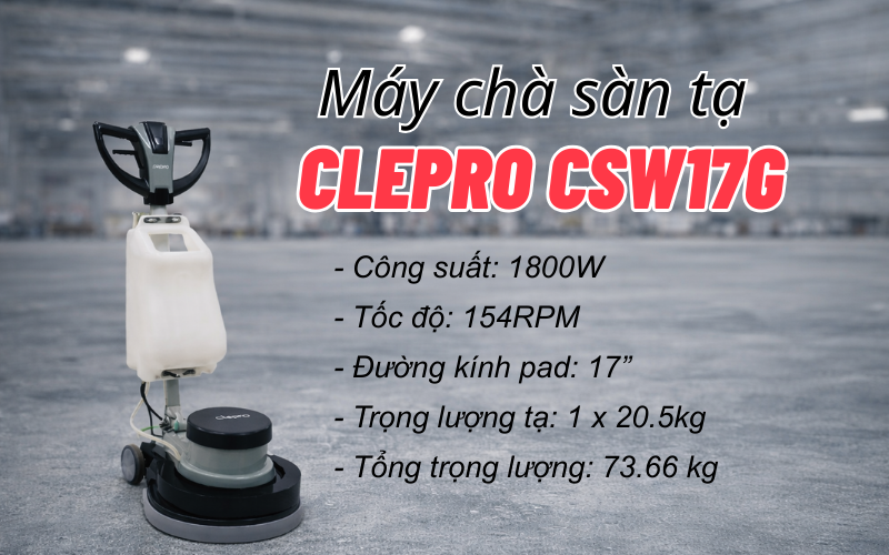  Gợi ý các dòng máy chà sàn bê tông chuyên dụng