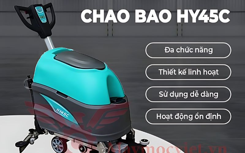 Đặc điểm nổi bật của máy chà sàn liên hợp Chaobao HY45C