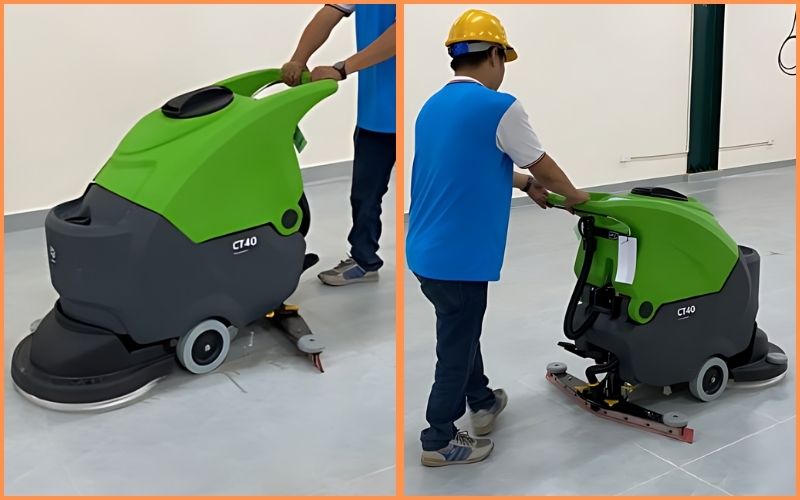 Thiết kế của máy chà sàn liên hợp CT40 B50