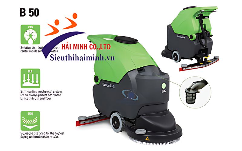 Đặc điểm nổi bật của máy chà sàn liên hợp CT40 B50
