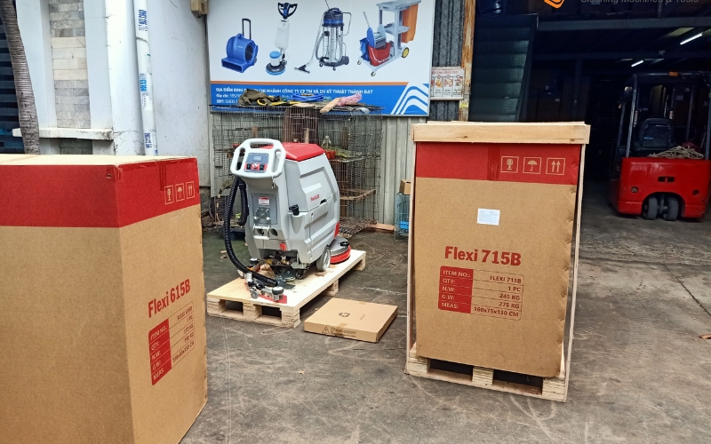 máy chà sàn liên hợp Kenper Flexi 615B