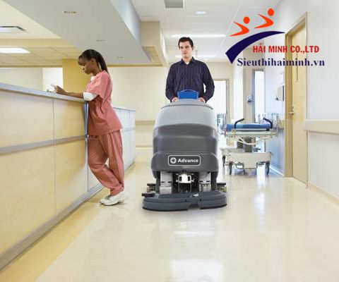 máy chà sàn liên hợp cho bệnh viện