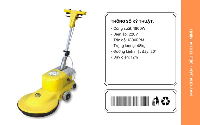 Những tính năng của máy đánh bóng sàn Camry BF527