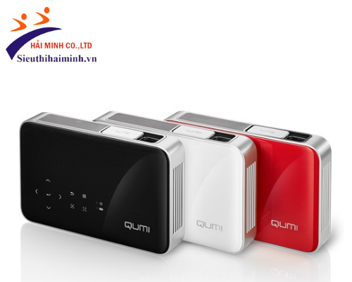 Máy chiếu Vivitek Qumi Q38 có 3 màu cho khách lựa chọn