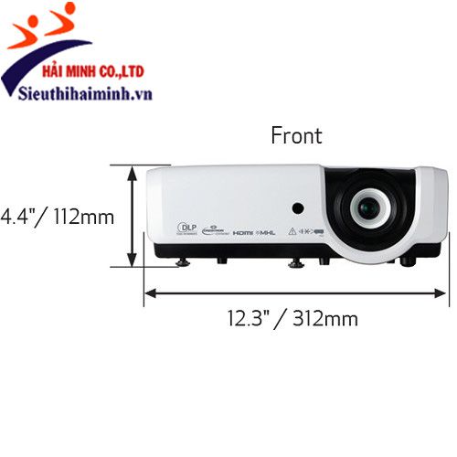 máy chiếu canon LV-HD420 kích thước nhỏ gọn