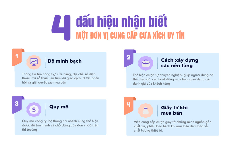 Dấu hiệu nhận biết một đơn vị cung cấp uy tín