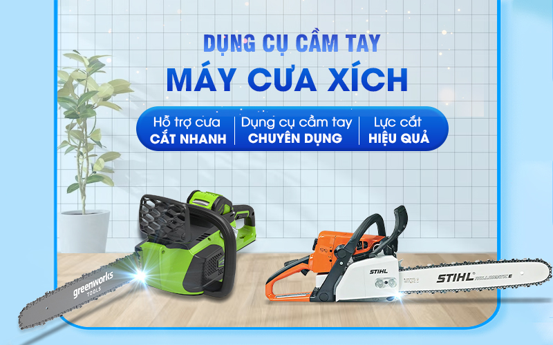 Định nghĩa máy cưa xích