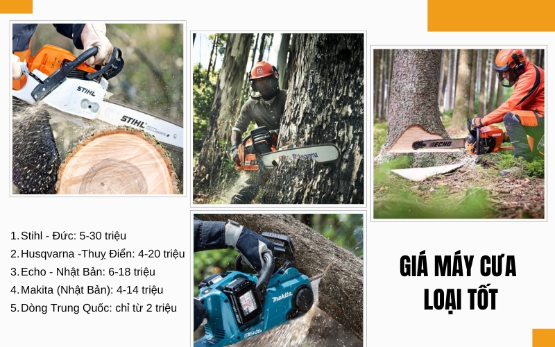 Giá máy cưa loại tốt