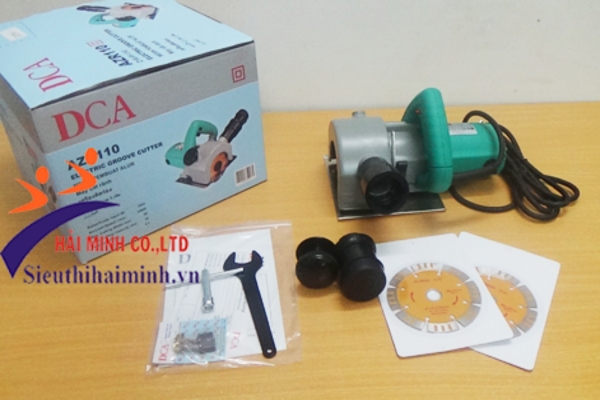 Máy cắt rãnh tường 2 lưỡi AZR110