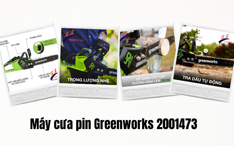 Máy cưa pin Greenworks 2001473
