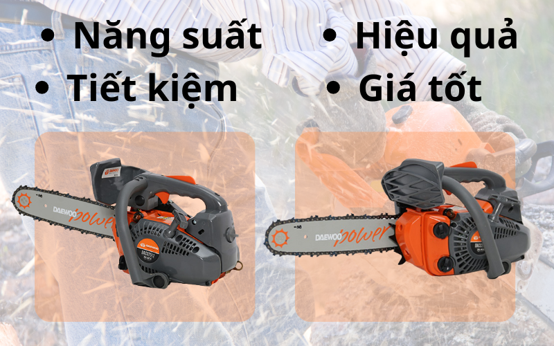 Máy cưa xích Daewoo DACS25-12L