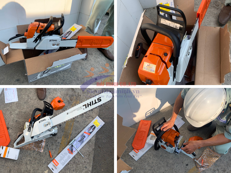 Máy cưa xích chạy xăng STIHL MS-382
