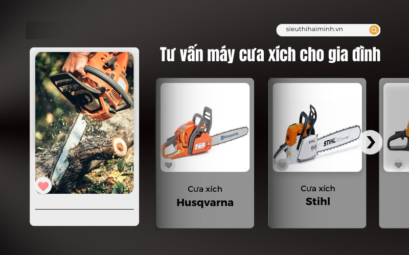 3 dòng cưa xích nhất phải biết trước khi mua