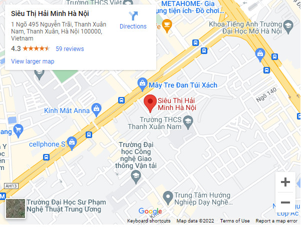 Địa chỉ Siêu thị Hải Minh tại Hà Nội