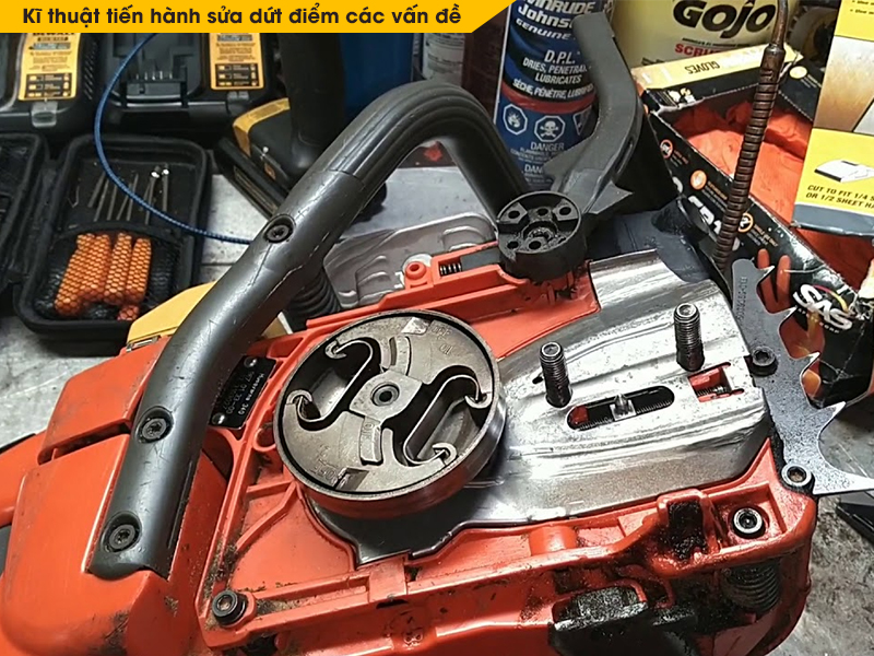 công ty Hải Minh sửa dứt điểm các lỗi thường gặp ở máy cưa xích