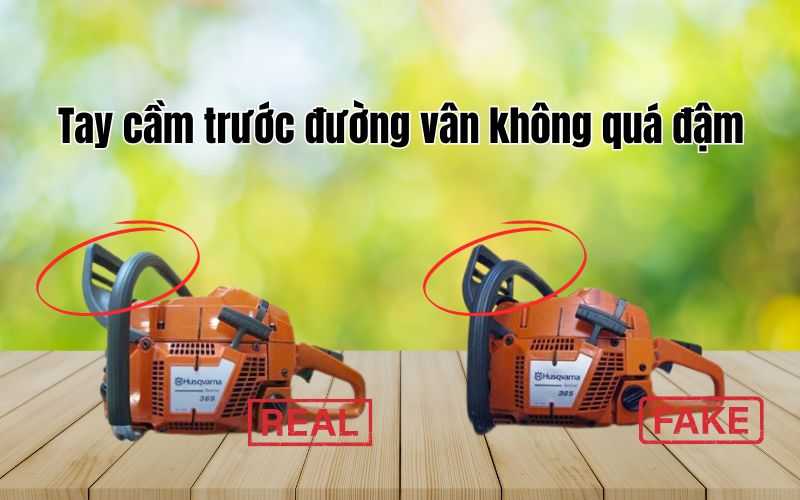 tay cầm trước đường vân không quá đậm