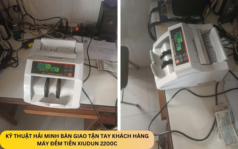 MÁY ĐẾM TIỀN XIUDUN 2200C