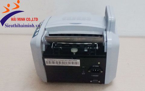 Mặt sau của máy đếm tiền Modul 1618