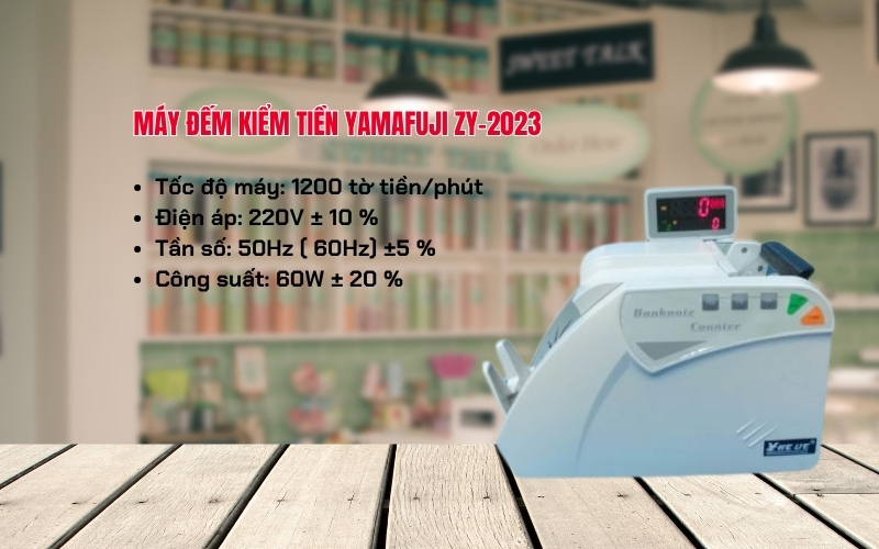 Máy đếm kiểm tiền Yamafuji ZY-2023
