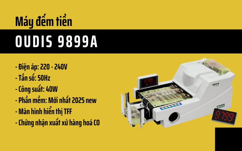 Máy đếm tiền OUDIS 9899A