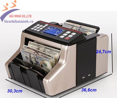 Máy đếm tiền Oudis 6600A nhỏ gọn