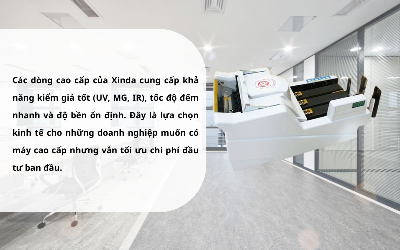 Máy đếm tiền Xinda