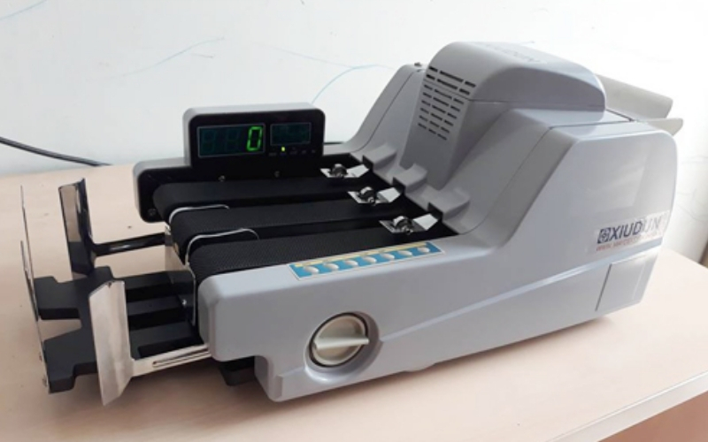 Máy đếm tiền ngân hàng Xiudun