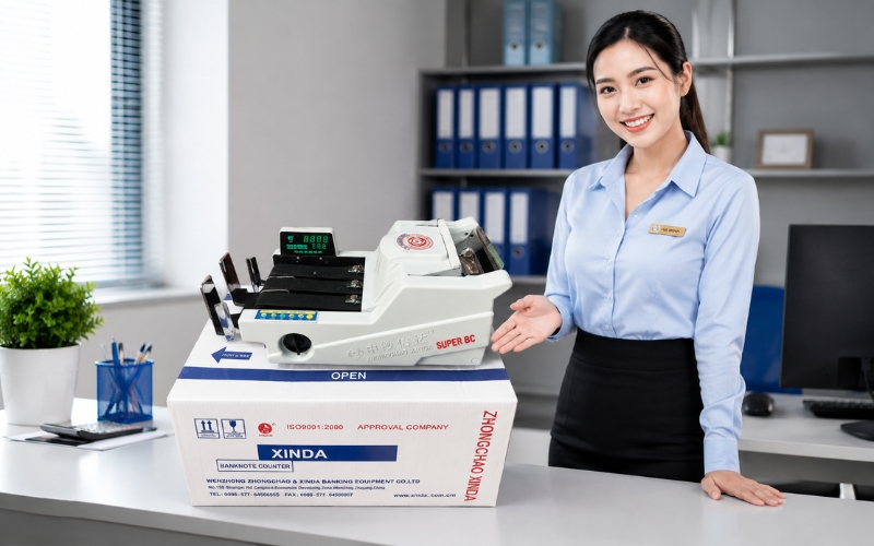 Các ưu điểm khi sử dụng may dem tien Xinda SUPER BC–38