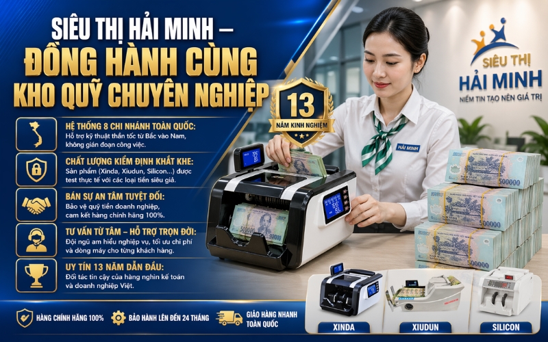 Đơn vị đồng hành cùng nghiệp vụ kho quỹ chuyên nghiệp