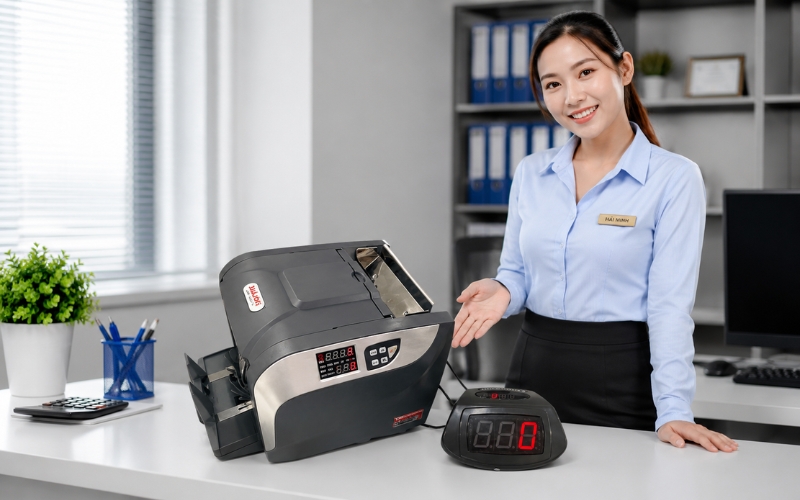 Máy đếm tiền Balion NH-301 new