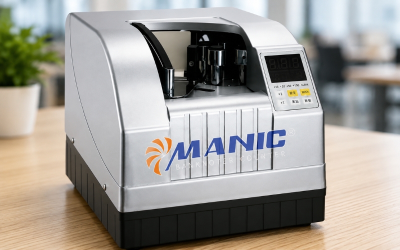 Máy đếm tiền khí nén Manic B-2020