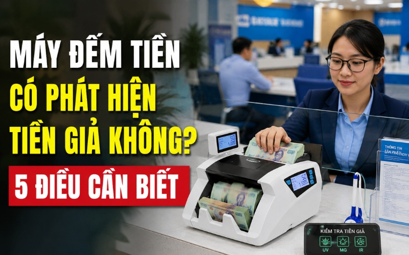 Máy Đếm Tiền Có Phát Hiện Tiền Giả Không?