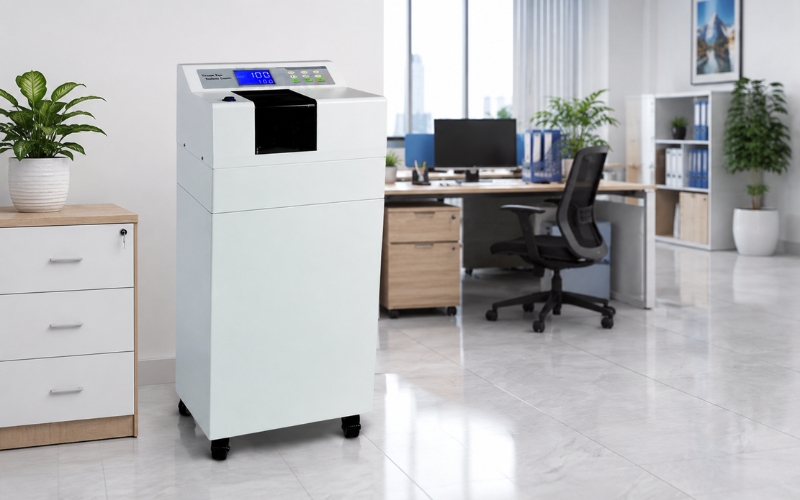 Máy đếm tiền dùng khí nén Manic B-2021