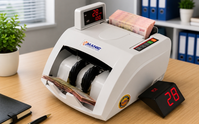Máy đếm tiền Manic B-9000