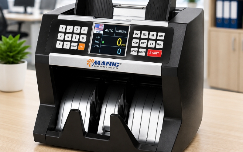 Máy đếm tiền Manic B-999MG