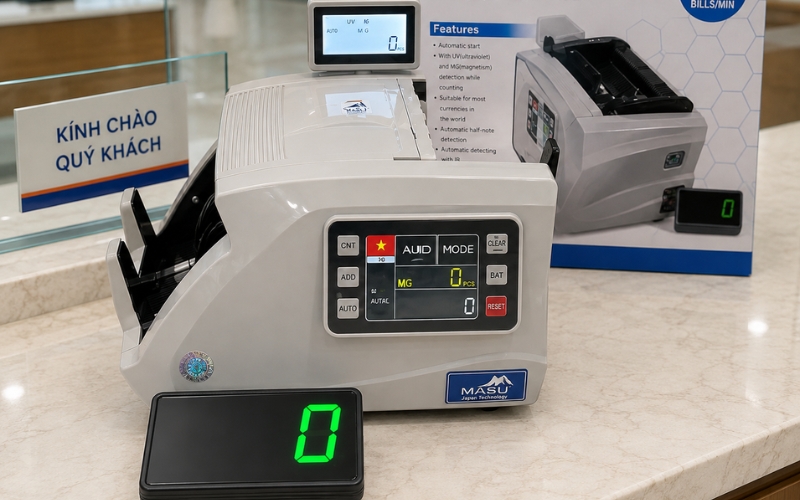 Máy đếm tiền Mazsan 701New