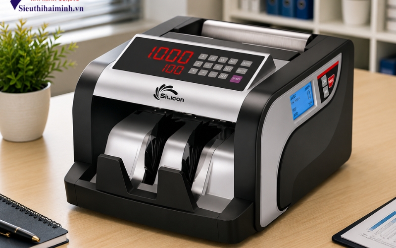 Máy đếm tiền Silicon MC-3600