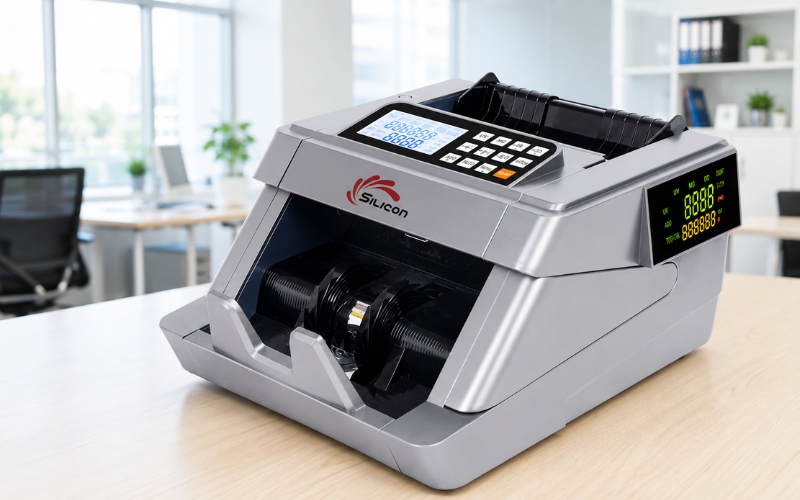 Máy đếm tiền Silicon MC-7600