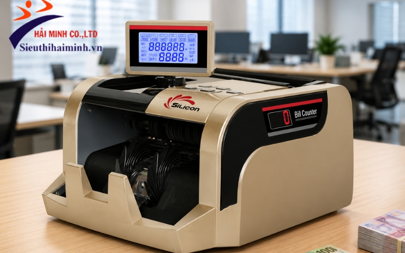 Máy đếm tiền thế hệ mới Silicon MC-5500