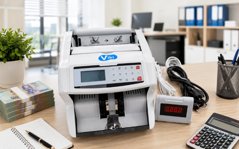 Máy đếm tiền Viki 680