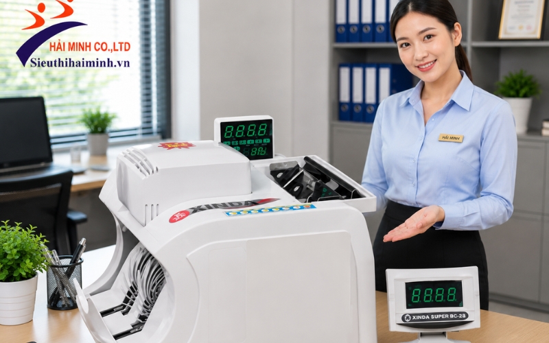 Máy đếm tiền Xinda 1000J