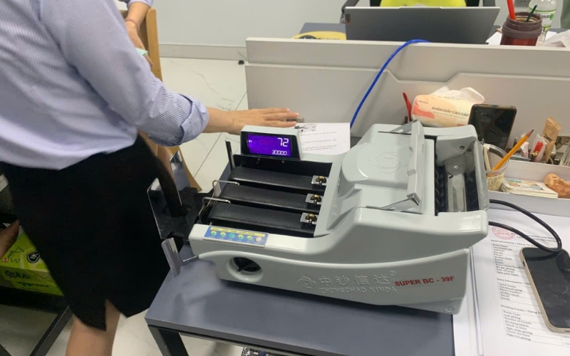 Máy đếm tiền Xinda SUPER BC39F