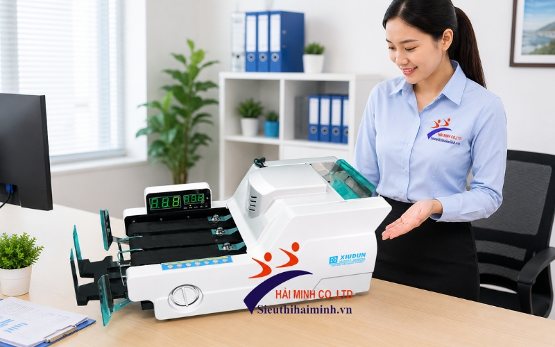 Máy đếm tiền Xiudun 618