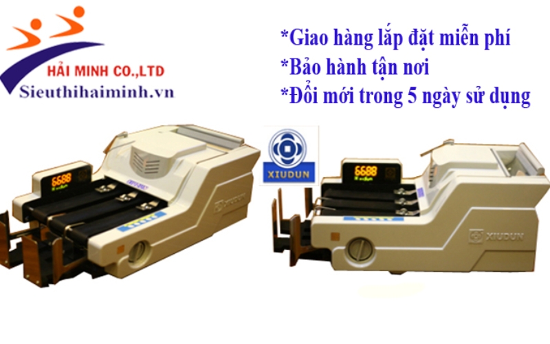 Máy đếm tiền Xiudun 6688W