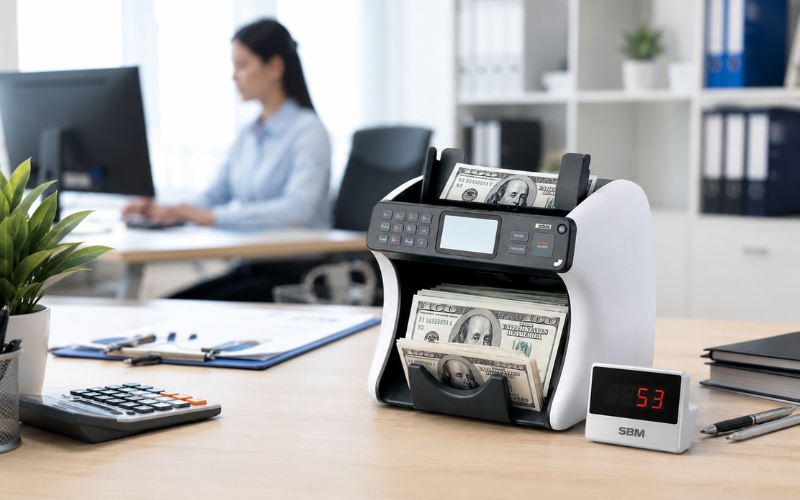 Máy kiểm đếm tiền, ngoại tệ SBM SB-9
