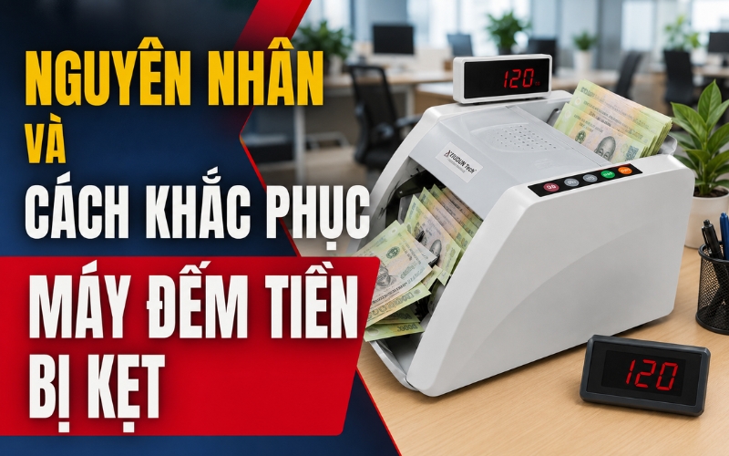 Nguyên Nhân Và Cách Khắc Phục Máy Đếm Tiền Bị Kẹt