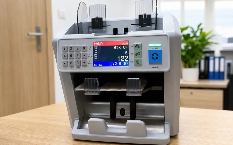 Nhận diện mệnh giá và đọc số serial