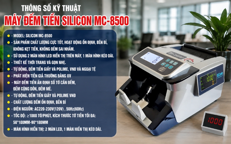 Thông số kỹ thuật của Silicon MC-8500